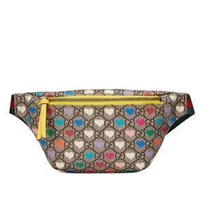 Gucci Children's GG hearts belt bag